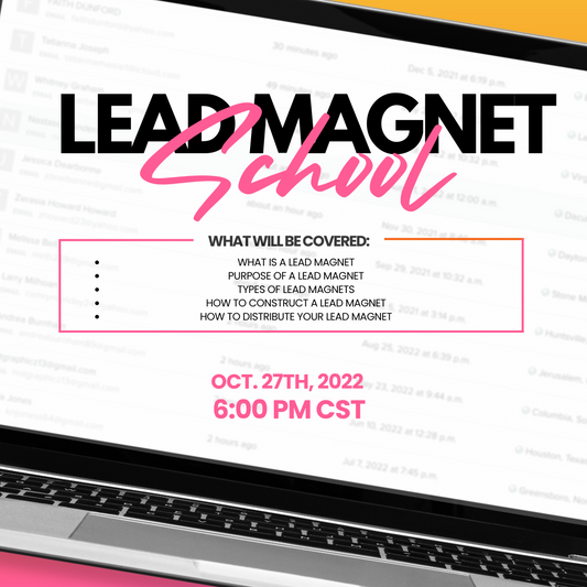 Canva Lead Magnet/Website School - Replay